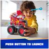 Paw Patrol: Rescue Wheels Marshall’s Firetruck, Toy Truck with Projectile Launcher and Collectible Action Figure, Kids Toys for Boys & Girls Ages 3+