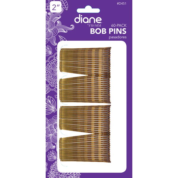 Diane Bobby Pins, Bronze, 60/card