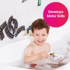 Edushape Magic Creations, Traffic Fun - Baby Bath Foam Toys Foam Stickers - Stick-On Removable Baby Foam Bath Toys for Toddlers 1-3 - Imaginative Learning Bath Toys Foam Activity Play Set