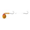 Lindy Colorado Blade Crawler Harness Spinner Fishing Lure with Holographic Blades and Hand-Selected Bead Patterns, Golden Shiner, #4 Colorado Blade