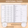 2025 Planner - Planner 2025 for Women & Men, January 2025 - December 2025, Monthly and Weekly Calender Planner with 12 Monthly Tabs, 6.4" x 8.5", Brown