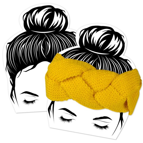 Vcekract 50Pcs Headband Display Cards, Headband Display Card for Selling, Display Card for Headbands, Ear Warmers, Hats and Scrunchies - Sewing, Crochet, Knitting