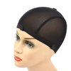 YANTAISIYU 1 Piece Wig Cap Black Mesh Wig Cap Non-slip Wig Cap Elastic Band Wig Caps for Making Wig