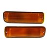 For 1995-2000 Toyota Tacoma Pair Driver & Passenger Side Turn Signal Light | With Bulbs Included | 2WD | TO2530122 TO2531122 | 81520-35110 81510-35110