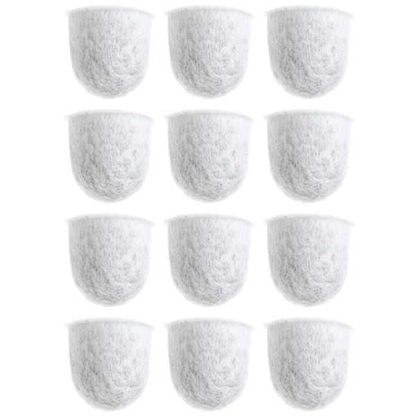Nispira Water Filter Pod Replacement Compatible with Wolf Gourmet Coffee Maker System 10 cups WGCM100S WGCM110S WGCM120S. Compared to Part WGCM350. 12 Filters