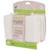 Practical Matter Kitchen Sponge, Organic Cotton Fiber All-Purpose Dish Sponges for Washing Dishes and Cleaning All Surfaces, Durable Non Scratch Scrub, 6 Count Value Pack
