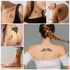 16 Sheets Henna Tattoo Stencils Reusable for Women Girls and Kids, 280+ PCS Tattoo Templates, Airbrush Tattoo Stencil