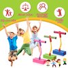 3 Pcs Pogo Stick Foam Pogo Jumper Pogo Toy Pogo Foam Jumper Fun and Safe Jumping Stick for Teens Adults Outdoor Indoor Toys Gift, Pogo Jump Makes Squeaky Sounds and Squeaks with Each Hop