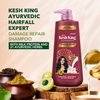 KESH KING Damage Repair Shampoo | with Milk Protein & 21 Ayurvedic Herbs | Reduces Hairfall | Nourishes Hair Roots | Provides Soft & Smooth Hairs | 20.29 Fl Oz/600 ml