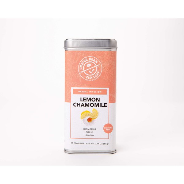 The Coffee Bean & Tea Leaf, Tea, Hand-Picked Lemon Chamomile, 20 Count Tin