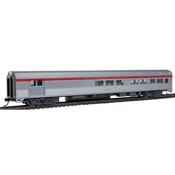 Walthers 30057 85' Budd Baggage-Lounge - Ready to Run - Southern Pacific (Silver, red)