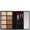 Profusion Cosmetics Radiant Glow Masterpiece Trendsetter 8 Color Contour Palette - Face Powder Highlighter Makeup Kit Brushes with Mirror Included