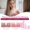 Sakura Skin Care Kit - Refreshing Skin Care Set - Gift Set for Women - Travel Essentials for Women - Travel Size Face Wash-Toner-Moisturizer-Sunscreen - Moisturizing Oil Control Skin Care Sets & Kits