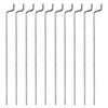 uxcell 1mm x 80mm (3.1 Inch) Steel Z Pull/Push Rods Parts for RC Airplane Plane Boat Replacement (Pack of 10)