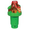 GAME 12429-BB Solar Light-Up Volcano Pool 3-inch Tablet Chlorine Dispenser LED Light Sensor, Expandable Basket Adjustable Flow Rate