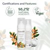 ECOLATIÈR Organic Argana Revitalizing & Nourishing Facial Foam Cleanser, 150ml - Vegan, 98.2% Natural - Argana Oil & Panthenol for Skin Revitalization - 5.1 Fl Oz
