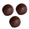Hide & Drink, Set of 3 Juggling Balls, Equipment, Professional Style with Great Feel, Panel Design, Full Grain Leather, Handmade, Bourbon Brown
