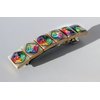 Polyhedral Dice Wooden Tile Hair Barrette