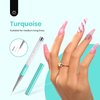 Beetles Gel Polish Nail Art Liner Brushes 5Pcs Painting Art Design Pen Set Diamond Application Rhinestone Handle Dotting Drawing Sizes 5 7 9 11 20mm Nail Art Design New Year Gift for Women