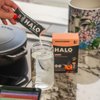 HALO Hydration - Electrolyte Drink Mix | Hydration Powder Packets | Peach Flavor– For Sports and Cycling | Easy Open Single Serving Stick | 12 Sticks