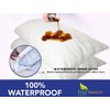 King Size Waterproof Pillow Protectors (Set of 2) -Bamboo Viscose Pillow Cover Hypoallergenic Dust Proof Zippered Encasement
