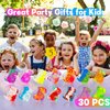 Dinosaur Party Favors Pop Fidget Toys Bulk Its 30PCS Dino Party Favors for Kids 4-8 Supplies Mini Pop Keychain It Fidget Toy Packs Fidgets for Classroom Prizes Birthday Decorations Goodie Bag Stuffers
