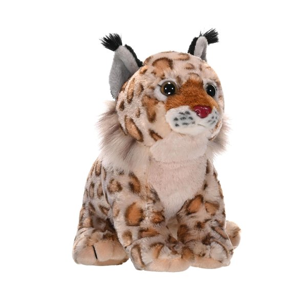 Wild Republic Bobcat Plush, Stuffed Animal, Plush Toy, Gifts for Kids, Cuddlekins 12 Inches