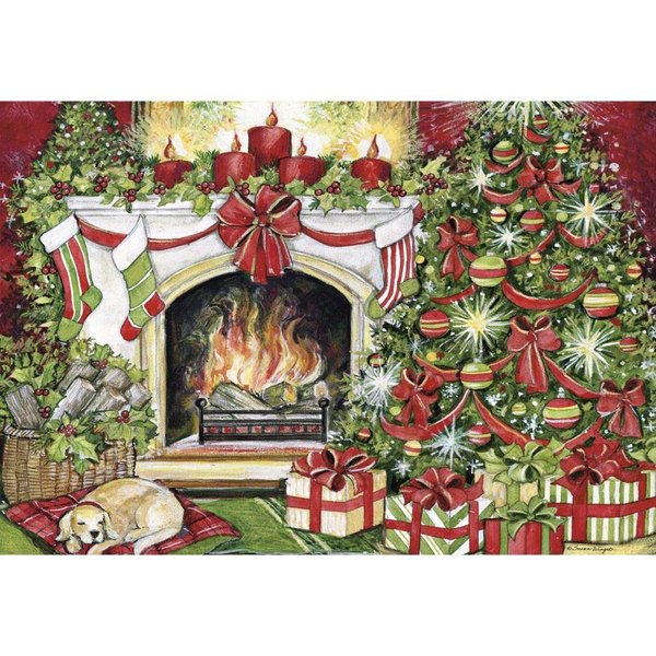 LANG 1000PC Puzzle CHRST Warm, Christmas Warmth