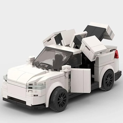 RhsMeuttle Model X Toy Car Building Kit, Speed Racing Sports Model Car MOC Building Blocks Set, Car Collectable Construction Toy,Vehicle Gift Toys for Adults, Kids Boys and Girls 7+
