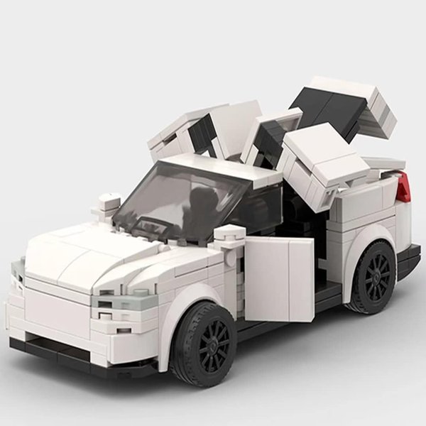 RhsMeuttle Model X Toy Car Building Kit, Speed Racing Sports Model Car MOC Building Blocks Set, Car Collectable Construction Toy,Vehicle Gift Toys for Adults, Kids Boys and Girls 7+