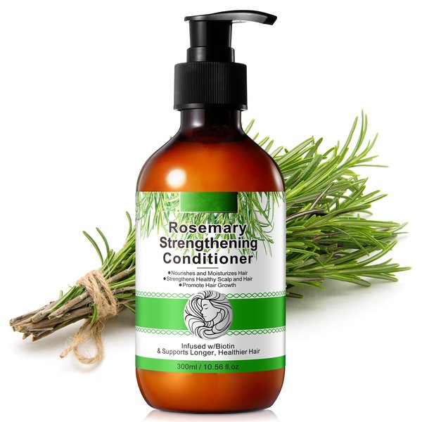 Rosemary Conditioner for Hair Growth,Rosemary Oil for Hair Growth Mint Strengthening Conditioner,Conditioner for Women Hair Loss And Thinning Hair,Hair Conditioner With Biotin,Coconut