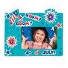 Fun Express 4th of July Picture Frame Magnet Craft Kit - Makes 12 - DIY Crafts for Kids