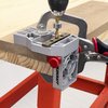 Milescraft 1334 Joint Master – Self-Clamping Aluminum Doweling Jig. Creates Edge, Corner, and Surface Joints. Includes Centering Spacers. For 1/4in, 5/16in, and 3/8in Dowel Pins
