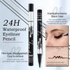kill black 24h waterproof eyeliner pencil -black color