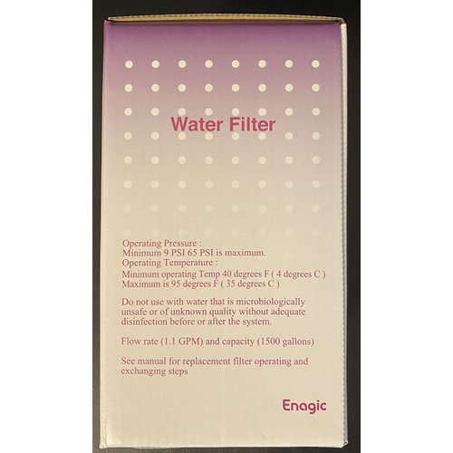ORIGINAL AUTHENTIC ENAGIC HG-N WATER FILTER FOR SD501 SERIES (1 Pack)