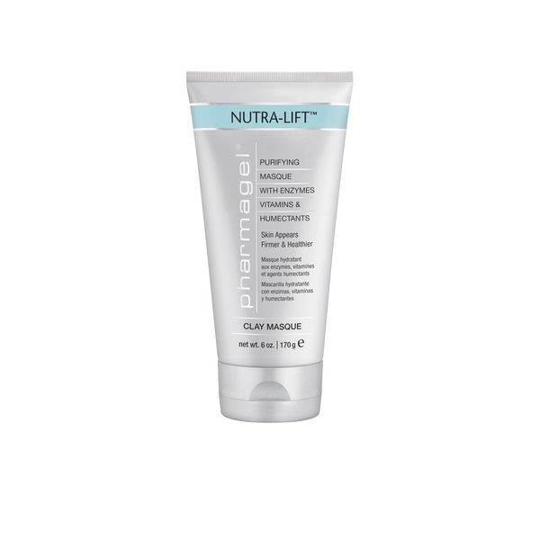 Pharmagel Nutra-Lift Facial Masque | Hydrating, Lifting, and Radiating Clay Mask | Facial Moisturizer - 6 oz.