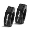2" Olympic Barbell Clips (Pair) Quick Release Barbell Clamps with Anti-Slip TPR Grip for Secure Weightlifting & Powerlifting Durable Barbell Collars for Home Gym and Fitness Training (Black)