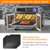 5 PCS Teflon Mats Oven Liner for Emeril Lagasse 26 QT French Door 360 Air Fryer, Reusable Air Fryer Liners for Emeril Lagasse Accessories