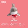 fabdog Floppies Plush Dog Toy - Cute & Durable Squeaky Dog Toys - Best Squeak Toy for Puppies and All Breeds | Ideal Pet Gift| Small Shark