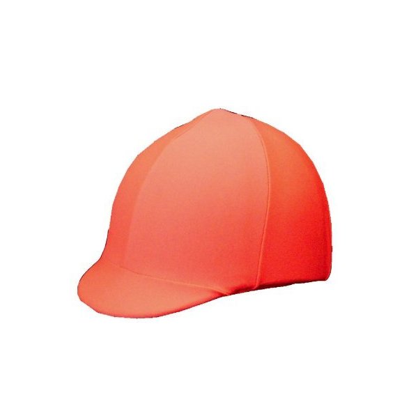 Equestrian Riding Helmet Cover - Hunter Orange