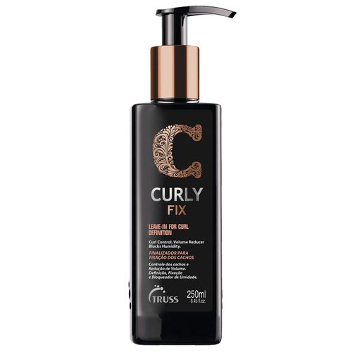 Truss Curly Fix - Leave-in Curl Defining Cream - Medium Hold, Controls Frizz and Reduces Volume for Defined Curls All Day