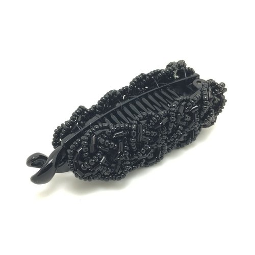 Meilliwish Noble Beautiful Lady Banana Hair Clip Ponytail Holder(H36)(Black)