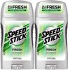 Speed Stick Deodorant, Fresh, 3 Ounce (Pack of 2)