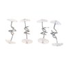 Lightweight Clear Heads Twist Pins Reusable Plastic Head Upholstery Pin for Slipcovers Drapes Bedskirts Use 20Pcs Practical Design