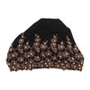 Fashion Hijabs for Women Muslim, Vintage Embroidered Muslim Turban Hat Soft Lace Material Beaded Fleece Hair Hat for Women Daily Use and Gift (black), Turban Head Wraps