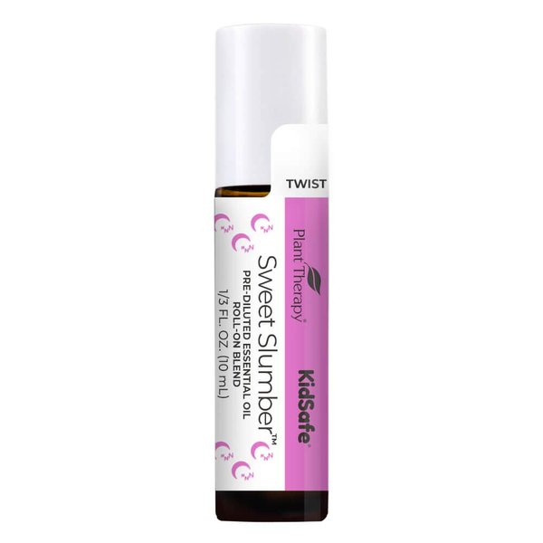 Plant Therapy KidSafe Sweet Slumber Essential Oil Blend Pre-Diluted Roll-On 10 mL (1/3 oz) 100% Pure, Therapeutic Grade