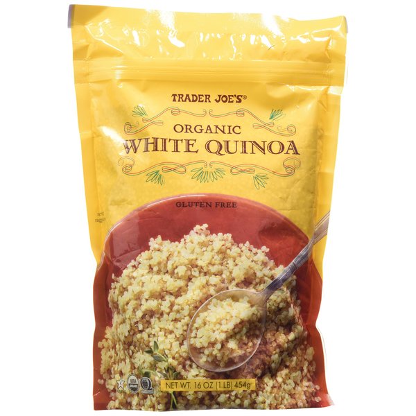 Trader Joe's Organic White Quinoa - 16 oz. - Gluten Free Vegetarian Vegan