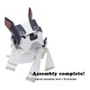 PIPEROID Animals French Bull Dog - Japanese 3D Paper Dog Puzzle DIY Origami Kit for Kids and Adults