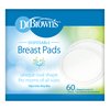 Dr. Brown's Disposable One-Use Absorbent Breast Pads for Breastfeeding and Leaking - 60pk