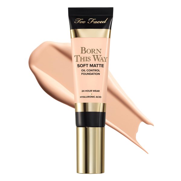 Born This Way Soft Matte Foundation | Hydrating, Oil Control, Long Lasting + Waterproof, 1.01 fl. oz., Snow